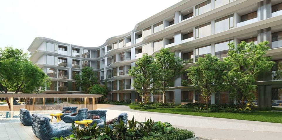 Апартаменты премиум класса на первой линии в районе Бангтао