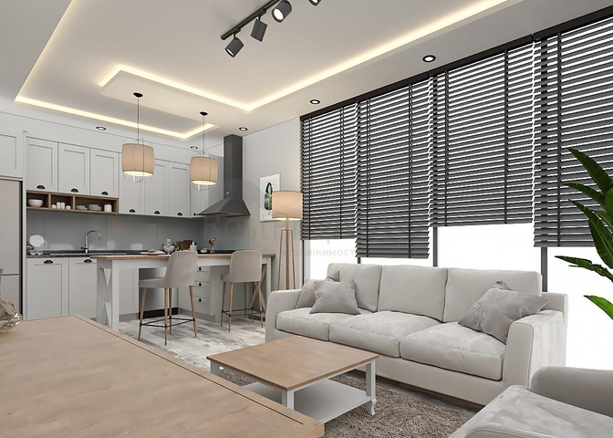 Жилой комплекс на завершающей стадии строительства в районе Чешмели