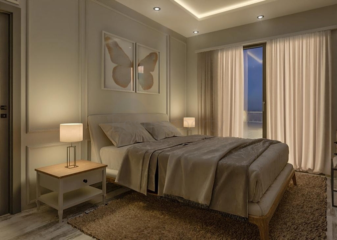 Жилой комплекс на завершающей стадии строительства в районе Чешмели