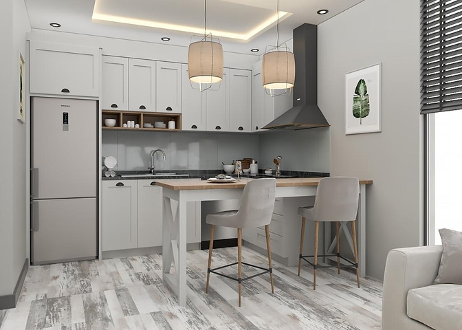 Жилой комплекс на завершающей стадии строительства в районе Чешмели