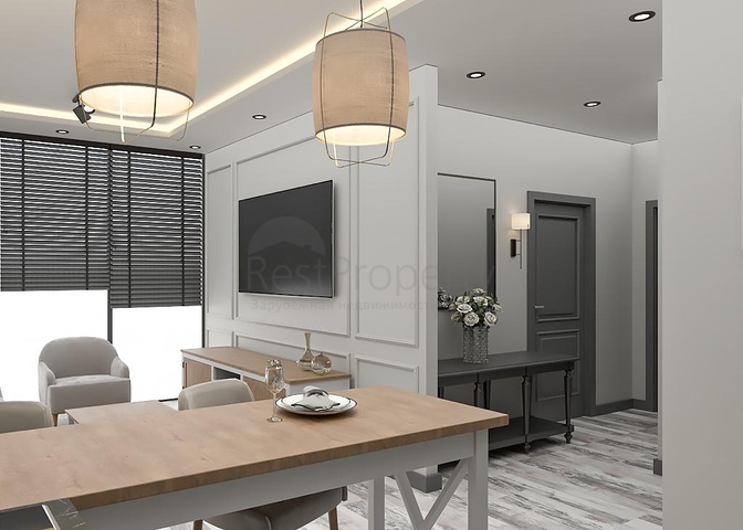 Жилой комплекс на завершающей стадии строительства в районе Чешмели