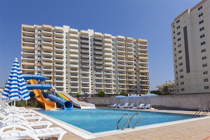 Квартиры в готовом комплексе в 110 метрах от моря в районе Аяш– Эрдемли