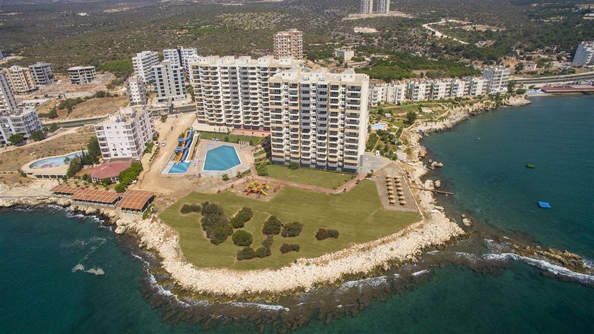 Квартиры в готовом комплексе в 110 метрах от моря в районе Аяш– Эрдемли