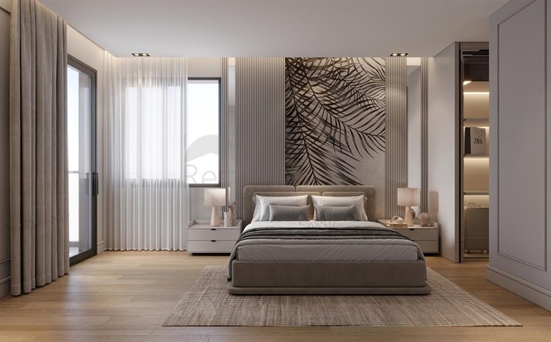 Масштабный жилой комплекс на стадии строительства в районе Арпачбахшиш