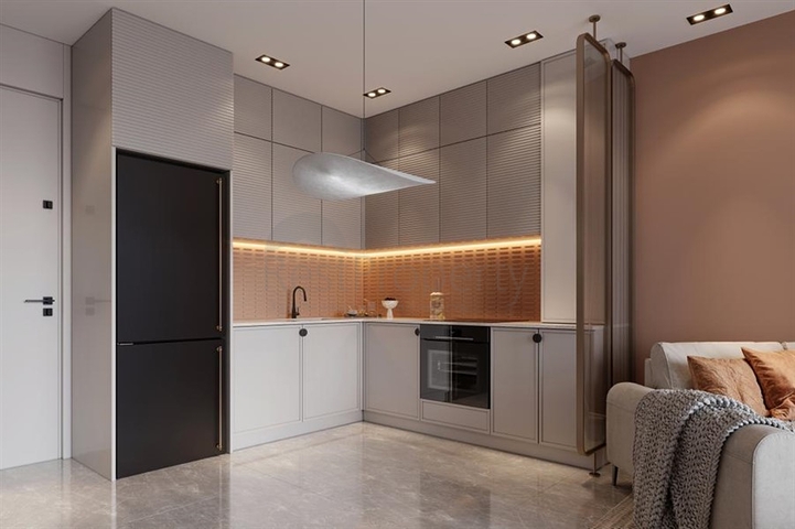 Масштабный жилой комплекс на стадии строительства в районе Арпачбахшиш