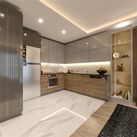 Квартиры с отельной инфраструктурой в районе Эрдемли