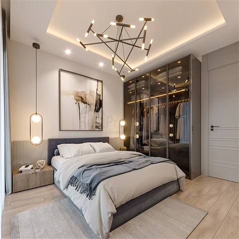 Квартиры с отельной инфраструктурой в районе Эрдемли