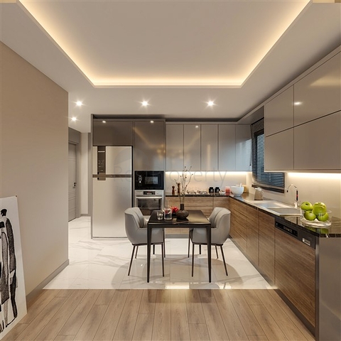 Квартиры с отельной инфраструктурой в районе Эрдемли