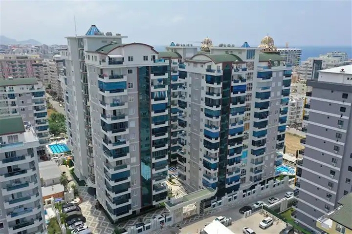 Меблированная квартира планировкой 1+1 в комплексе премиум класса в районе Махмутлар