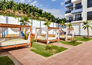 Квартира 1+1 в районе Махмутлар