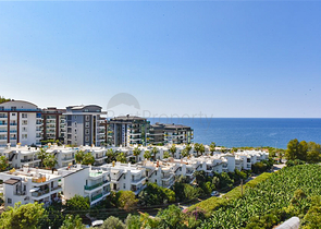 Пентхаус планировкой 2+1 с потрясающим видом на море в комплексе премиум класса