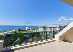 Пентхаус планировкой 2+1 с потрясающим видом на море в комплексе премиум класса