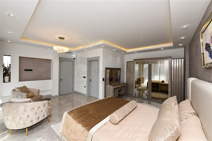 Новая вилла с потрясающим видом в районе Каргыджак