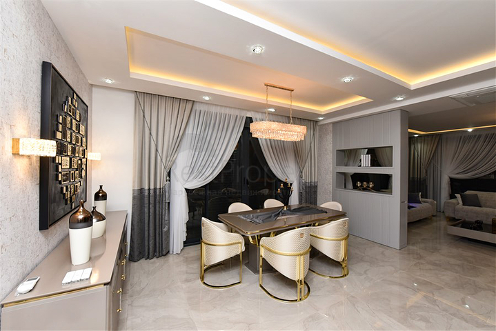 Новая вилла с потрясающим видом в районе Каргыджак