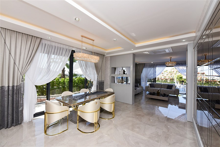 Новая вилла с потрясающим видом в районе Каргыджак