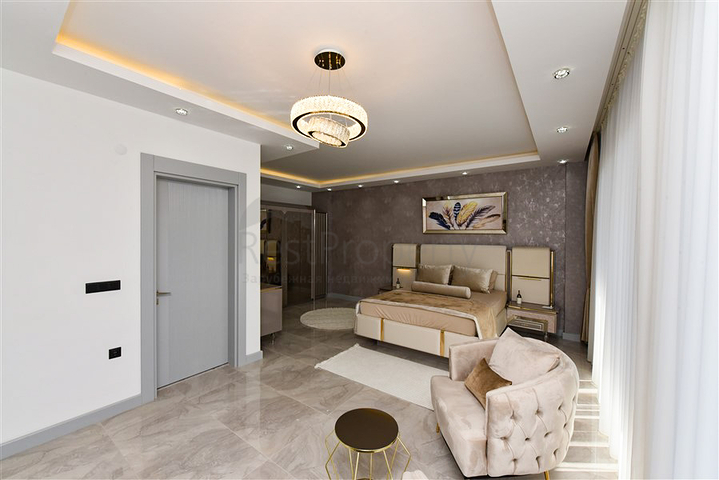 Новая вилла с потрясающим видом в районе Каргыджак