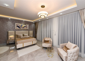 Новая вилла с потрясающим видом в районе Каргыджак