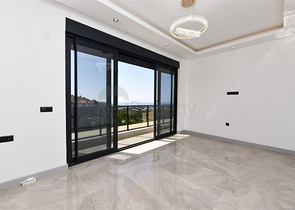 Новая вилла с потрясающим видом в районе Каргыджак