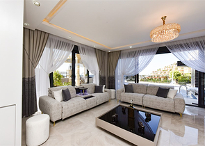 Новая вилла с потрясающим видом в районе Каргыджак