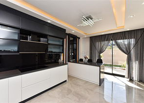 Новая вилла с потрясающим видом в районе Каргыджак