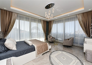 Новая вилла с потрясающим видом в районе Каргыджак