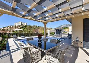 Новая вилла с потрясающим видом в районе Каргыджак