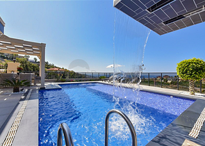 Новая вилла с потрясающим видом в районе Каргыджак