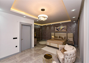 Новая вилла с потрясающим видом в районе Каргыджак