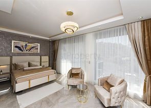 Новая вилла с потрясающим видом в районе Каргыджак