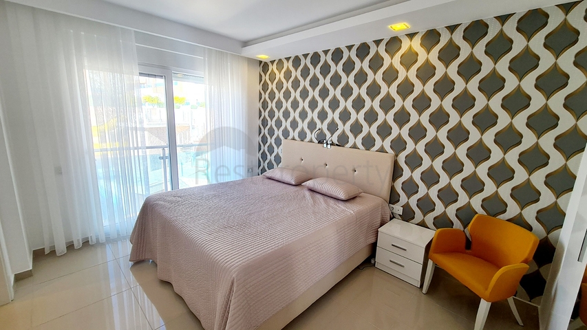 Меблированный пентхаус 3+1 в Каргыджаке.