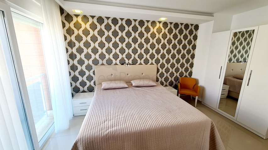 Меблированный пентхаус 3+1 в Каргыджаке.