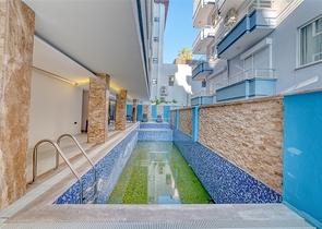 Меблированная квартира планировкой 2+1 в самом центре Алании