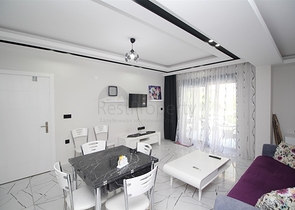 Меблированная квартира планировкой 2+1 в самом центре Алании