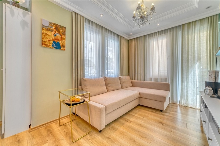 Квартира 1+1 в 500 метрах от пляжа Клеопатра