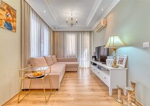 Квартира 1+1 в 500 метрах от пляжа Клеопатра