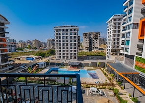 Квартира 1+1 в районе Махмутлар