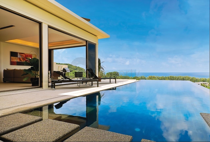 Комплекс вилл с открытым видом на море