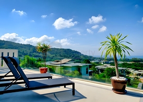 Комплекс вилл с открытым видом на море