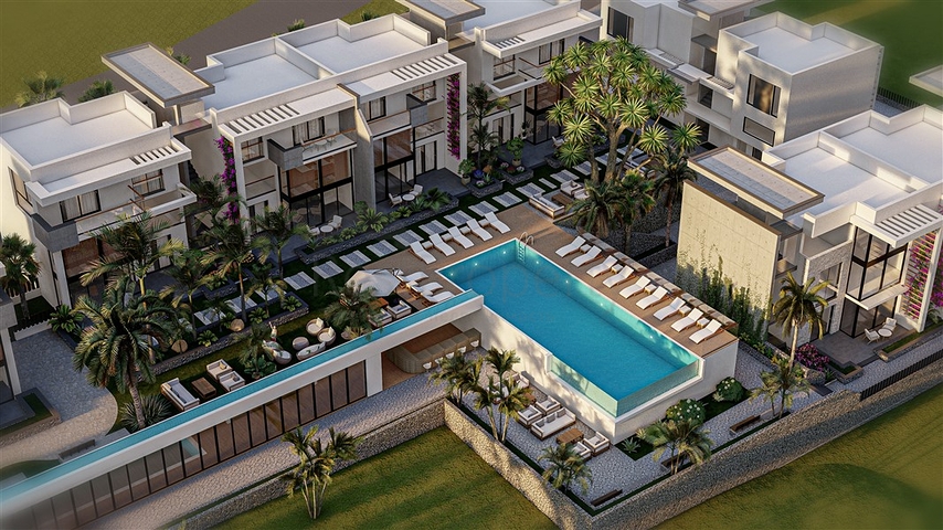 Пентхаус в 250 м до Средиземного моря в живописном районе Эсентепе 