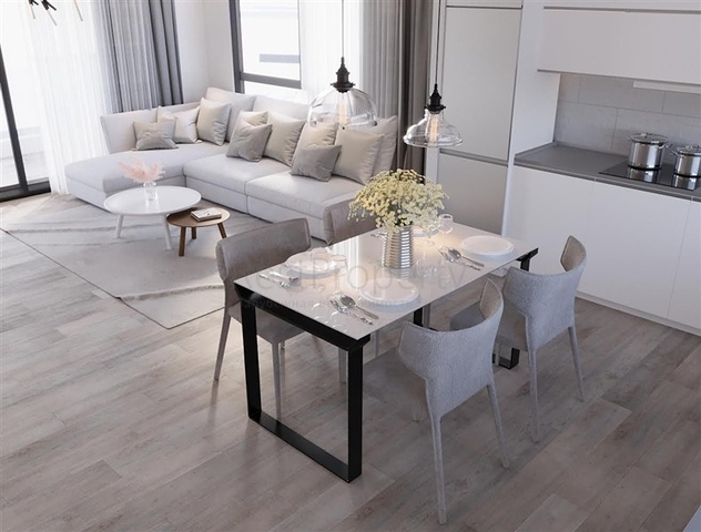 Пентхаус в 250 м до Средиземного моря в живописном районе Эсентепе 