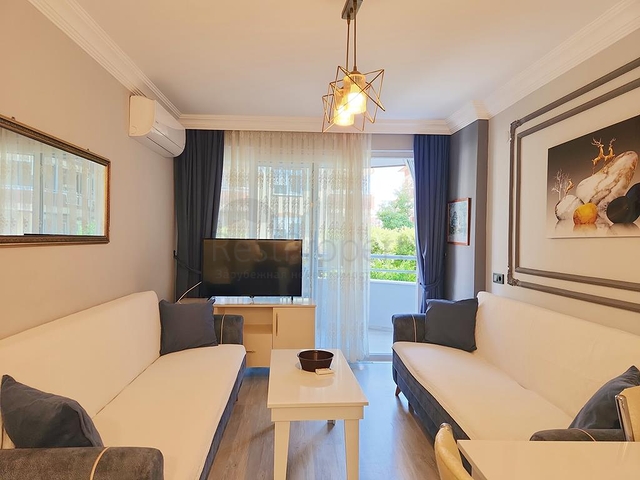 Меблированная квартира планировкой 1+1 в районе Оба