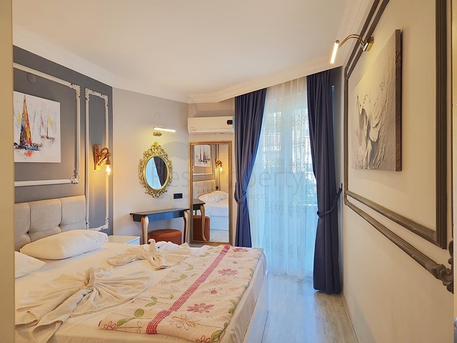 Меблированная квартира планировкой 1+1 в районе Оба