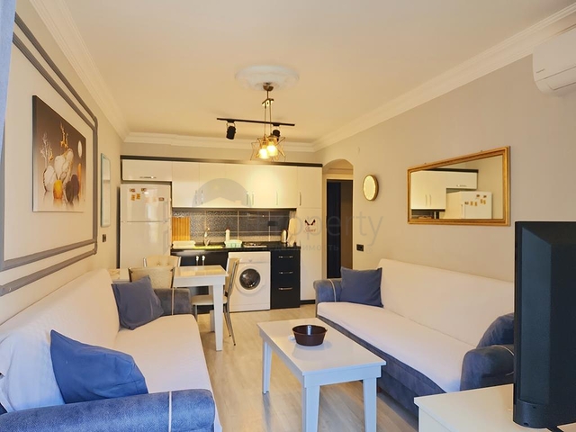 Меблированная квартира планировкой 1+1 в районе Оба