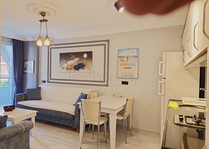 Меблированная квартира планировкой 1+1 в районе Оба