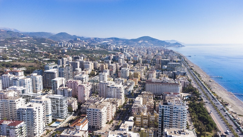 Квартира 1+1 в премиальном комплексе района Махмутлар