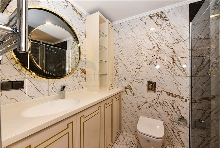 Квартира 1+1 в комплексе премиум класса на первой береговой линии 