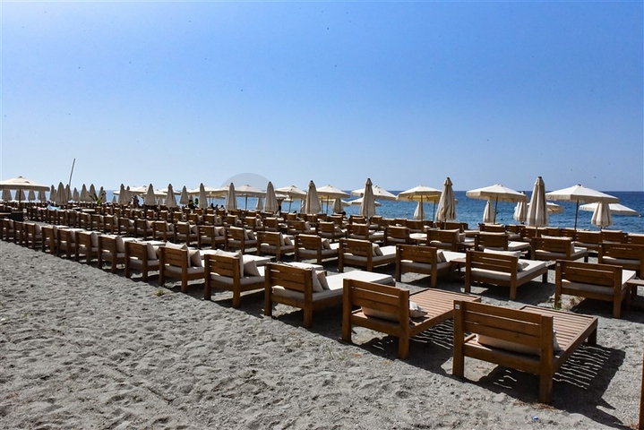 Квартира 1+1 в комплексе премиум класса на первой береговой линии 