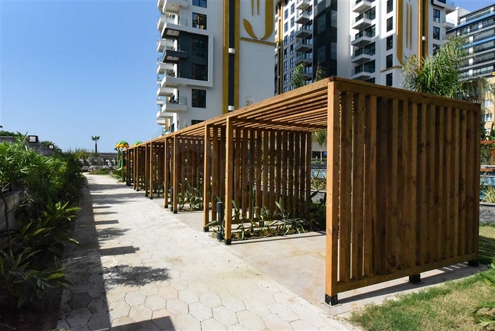 Квартира 1+1 в комплексе премиум класса на первой береговой линии 