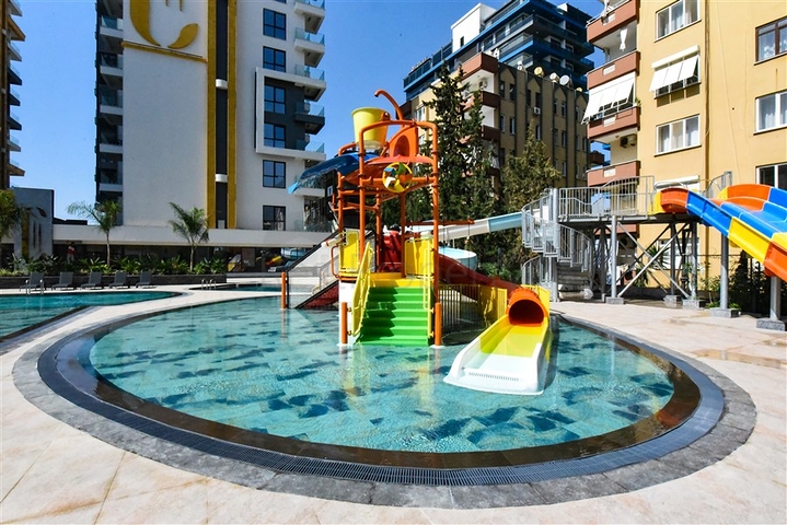 Квартира 1+1 в комплексе премиум класса на первой береговой линии 