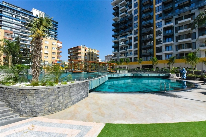 Квартира 1+1 в комплексе премиум класса на первой береговой линии 